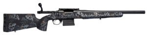 Horizon Firearms RF015P381814T21 Villain  22-250 Rem 18" Black Fluted Threaded Barrel, Picatinny Rail Steel Receiver, Iota EKO Carbon Fiber Stock