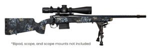 Horizon Firearms RF017S102214T19 Vandal Prime 308 Win 22" Black Spiral Fluted Threaded Barrel, Drilled & Tapped Receiver, Textured Iota EKO Carbon Fiber Stock