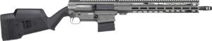 CMMG 38A530CTNG Dissent BR3 308 Win 10+1 16.10" Black Nitride Threaded Barrel, Tungsten Cerakote Aluminum Receiver w/Picatinny Rail, M-LOK Handguard, Magpul SGA Black Polymer Stock, Ambidextrous